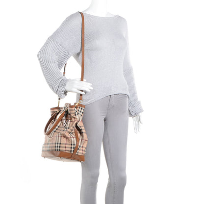 Burberry Haymarket Check Medium Golderton Tote 2 of 11