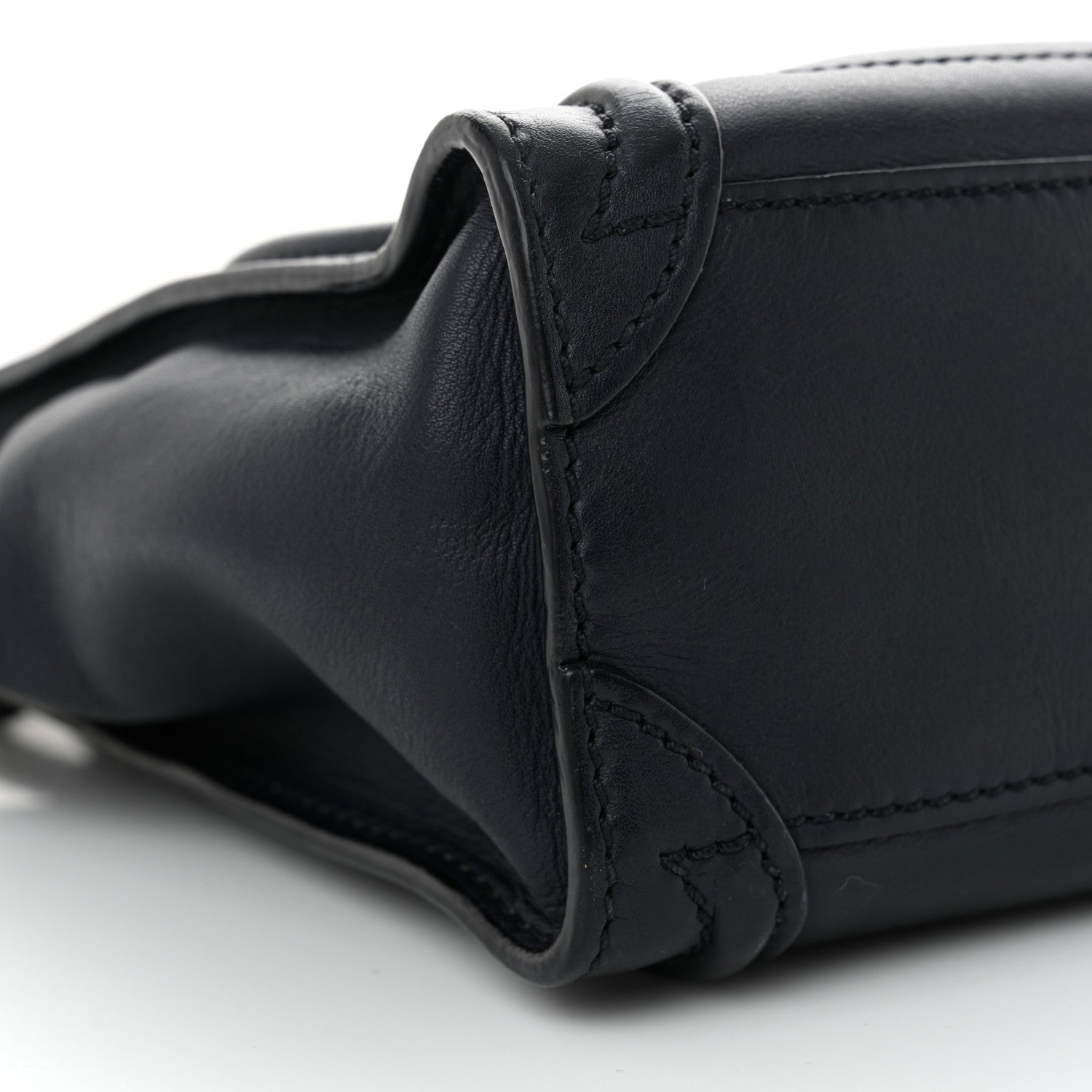Celine Smooth Calfskin Nano Luggage Ink 8 of 12