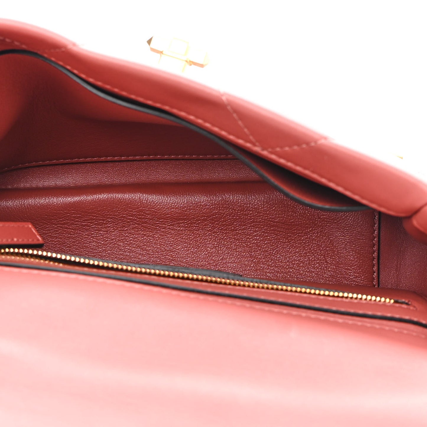 Nappa Medium Roman Stud Shoulder Bag Gingerbread