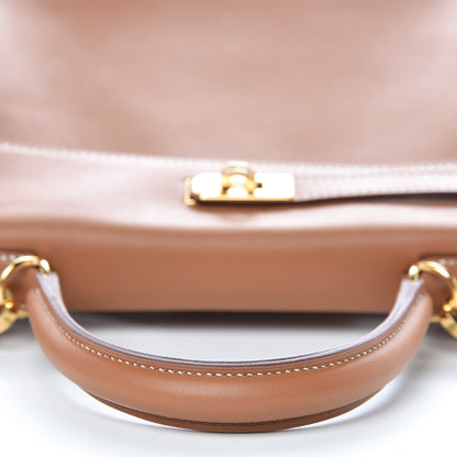 Hermes Swift Kelly Retourne 25 Gold 9 of 37