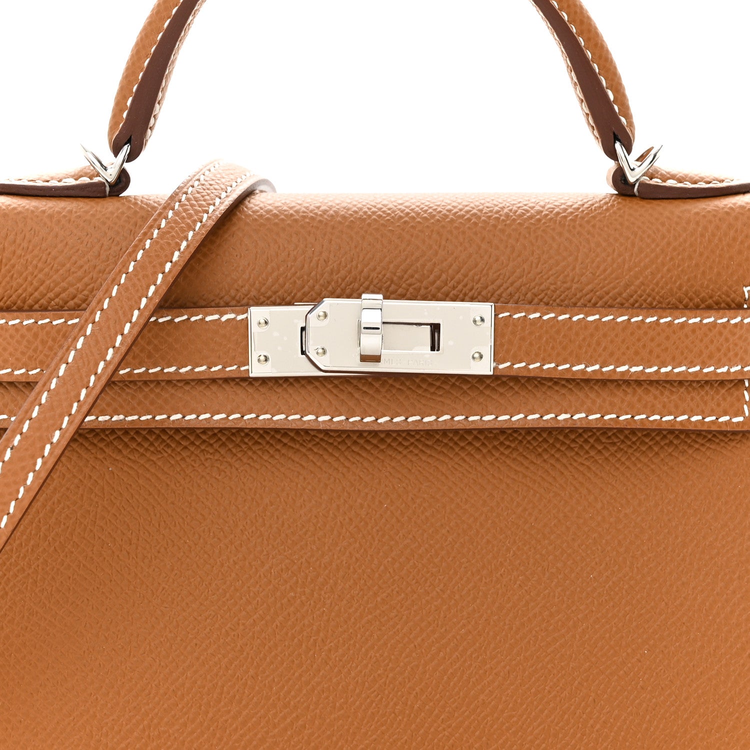 Hermes Epsom Mini Kelly Sellier 20 Gold 8 of 12