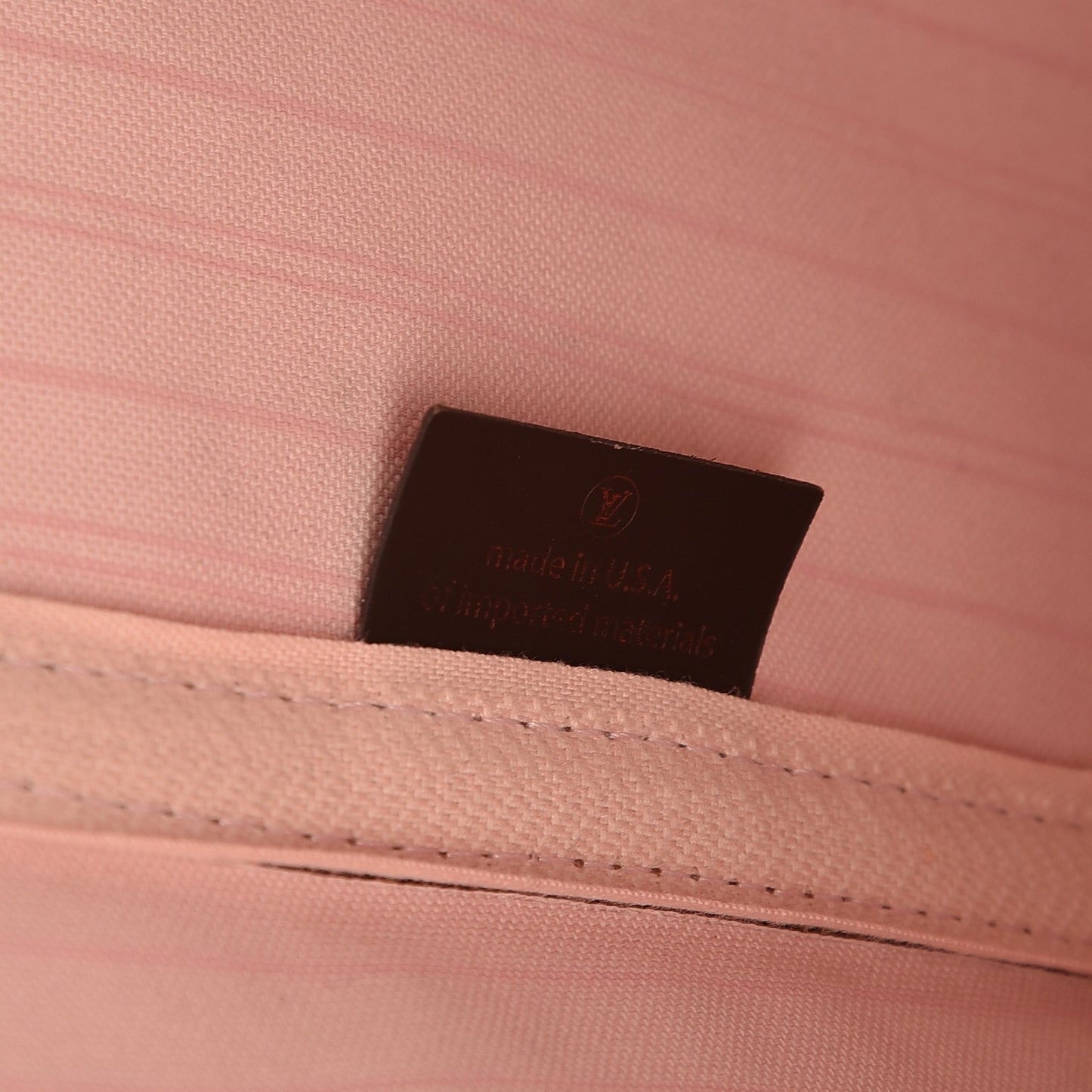 Damier Ebene Neo Neverfull MM Rose Ballerine