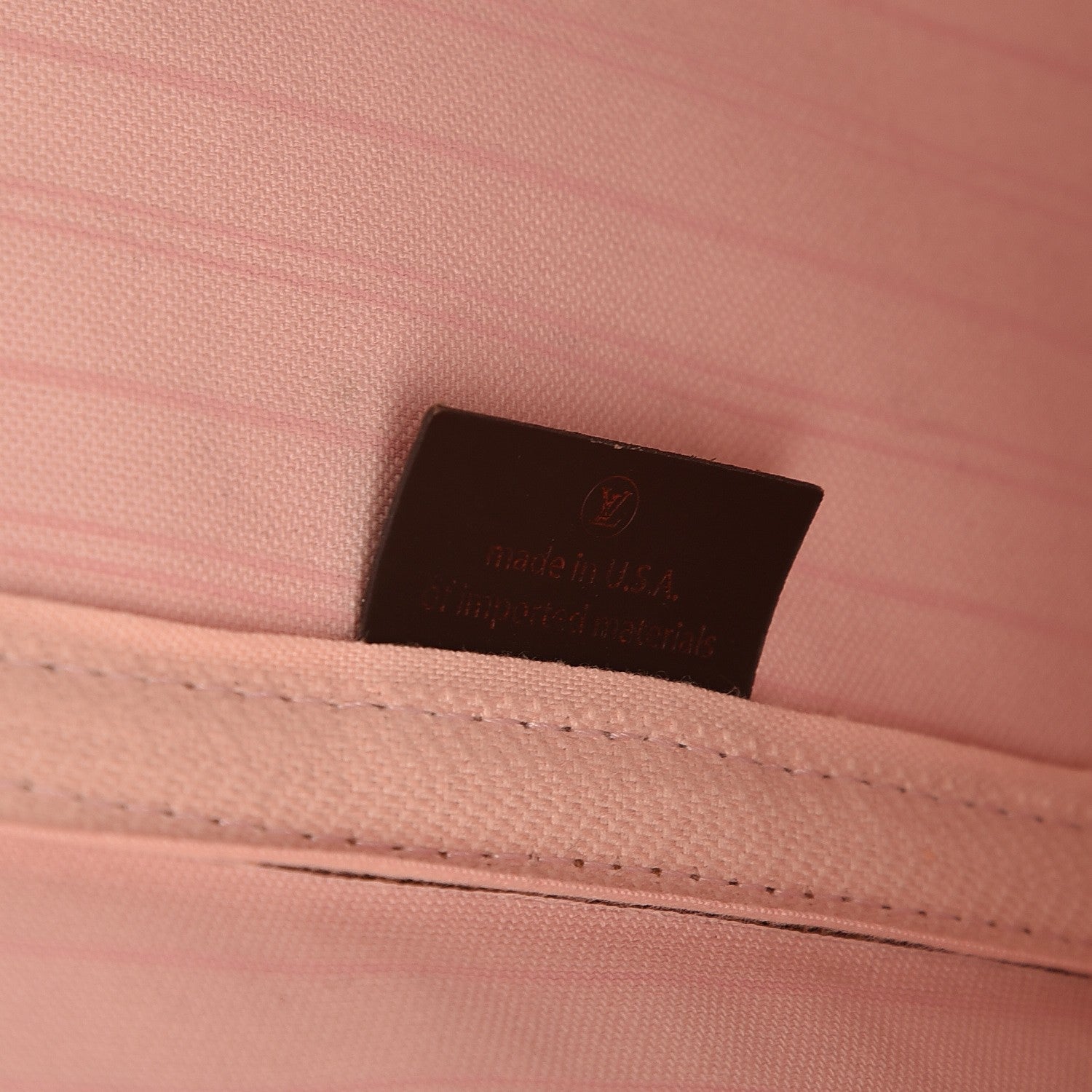 Louis Vuitton Damier Ebene Neo Neverfull MM Rose Ballerine 9 of 10