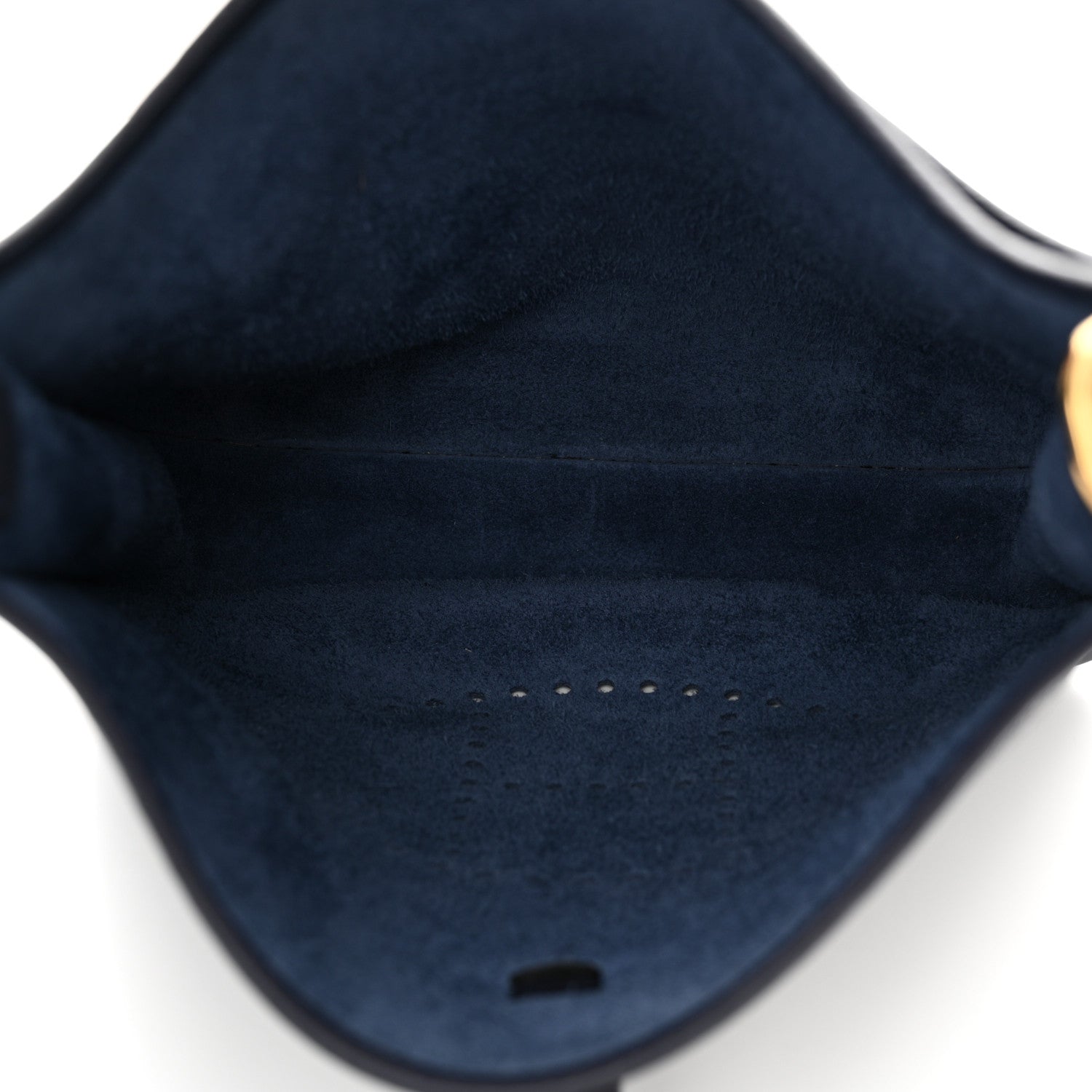 Hermes Taurillon Clemence Evelyne III PM Bleu Nuit 5 of 10