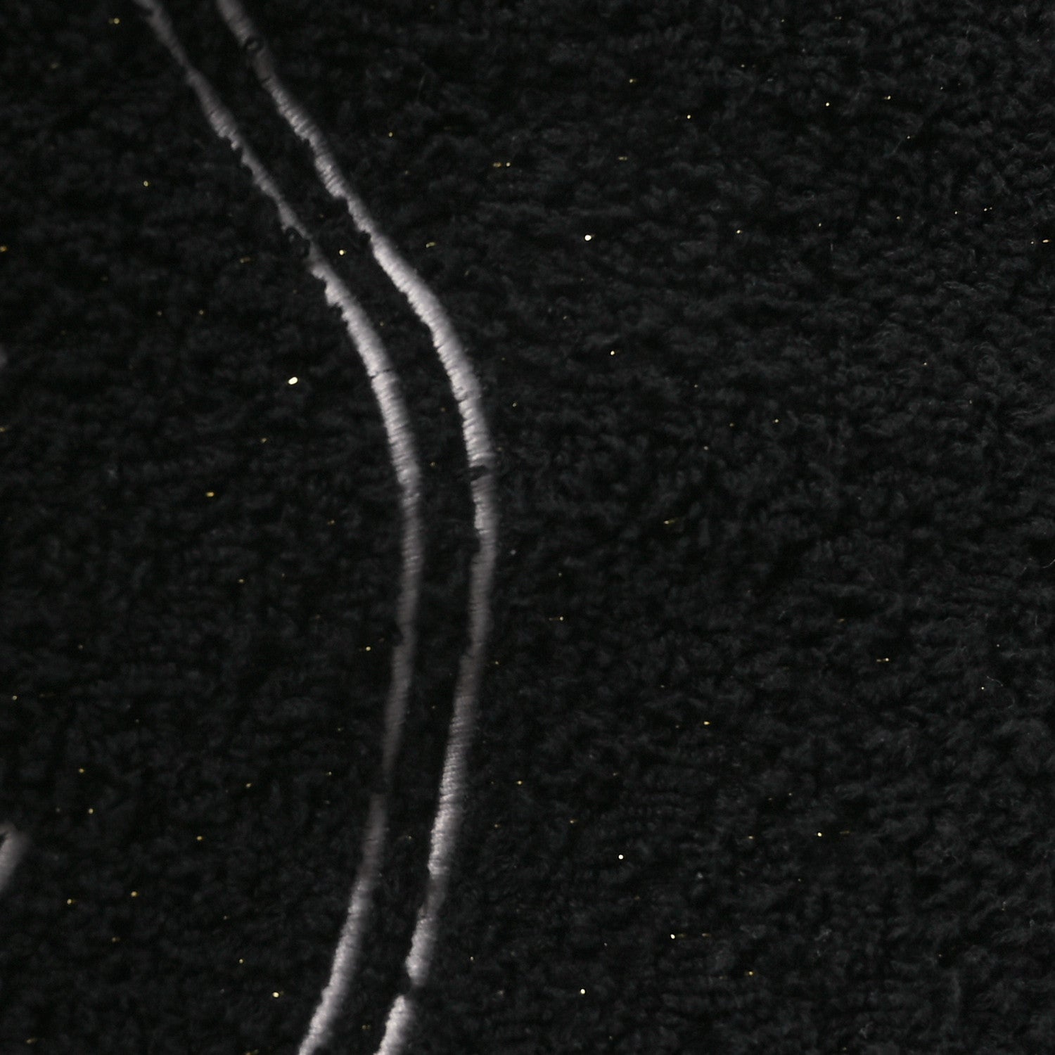 Chanel Terry Cotton CC Beach Tote Towel Set Black 9 of 16