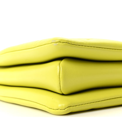 Louis Vuitton Embossed Monogram Coussin PM Vert Acide 16 of 17
