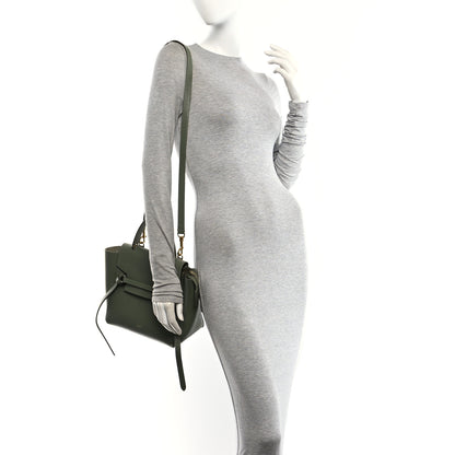 Celine Grained Calfskin Micro Belt Bag Army Green 2 of 12