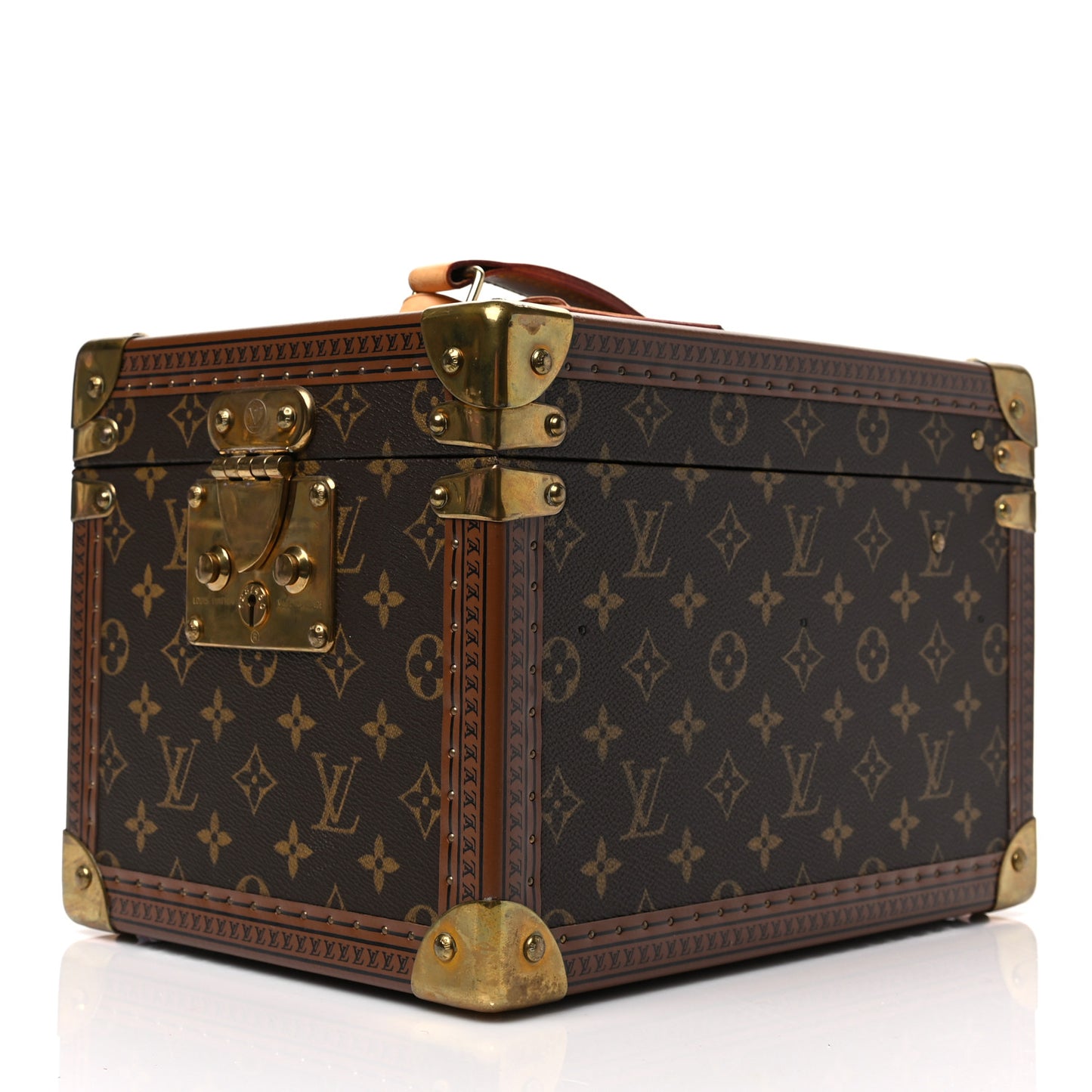 Monogram Boite Flacons Beauty Train Trunk Case