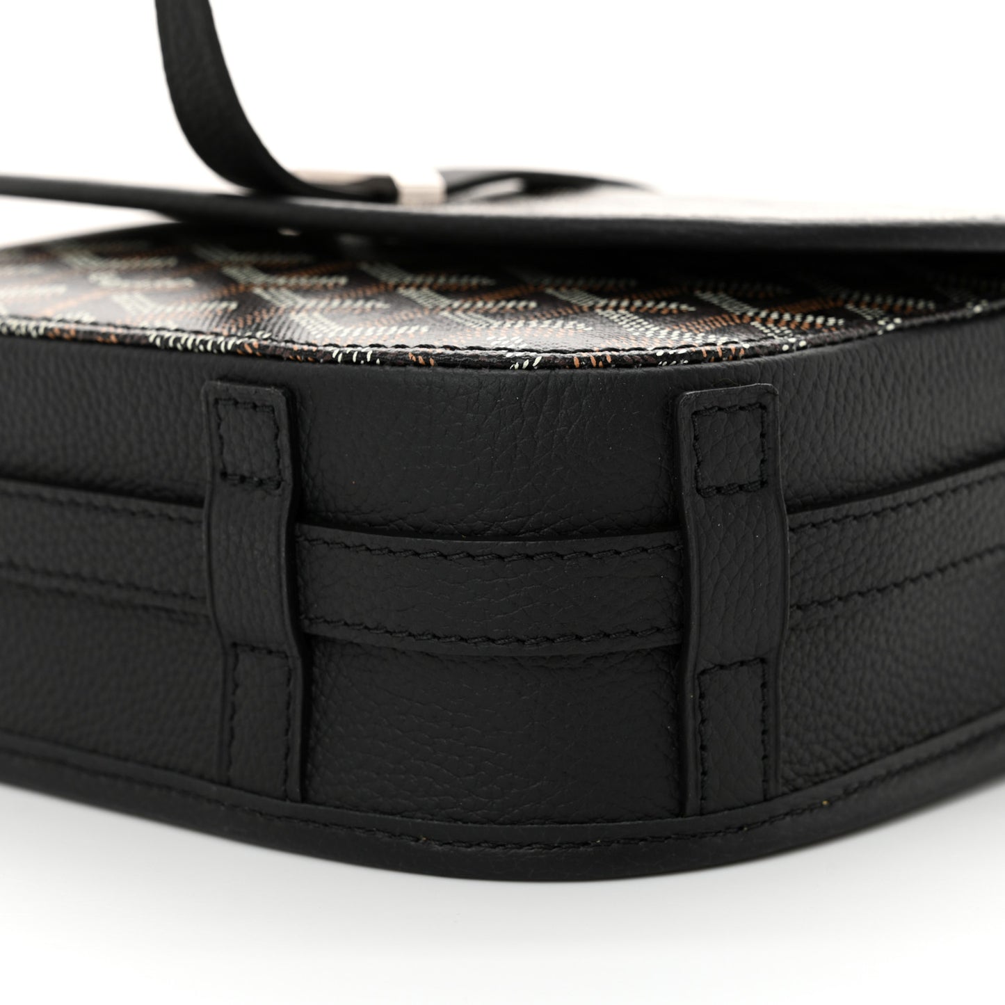Goyardine Belvedere II PM Messenger Bag Black