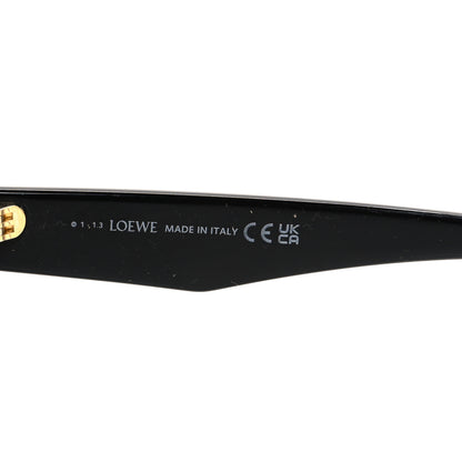 Loewe Acetate Curvy Round Sunglasses LW40112I Black 5 of 7