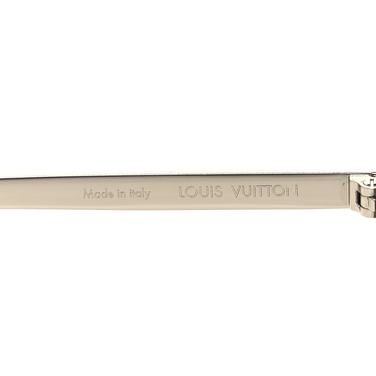 Metal LV Golden Mask Sunglasses Z1853U Gold