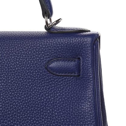 Hermes Togo Kelly Retourne 28 Bleu Encre 24 of 34