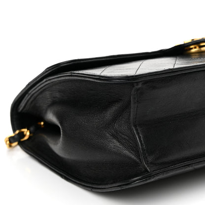 Chanel Lambskin Quilted Small Single Flap Bag Black 8 of 9