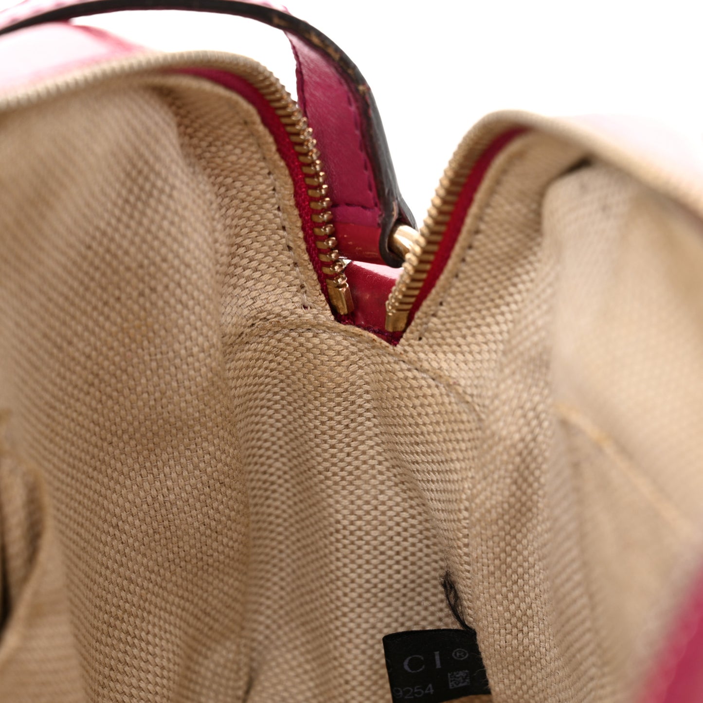 Soft Patent Small Soho Disco Bag Bright Bougainvillea