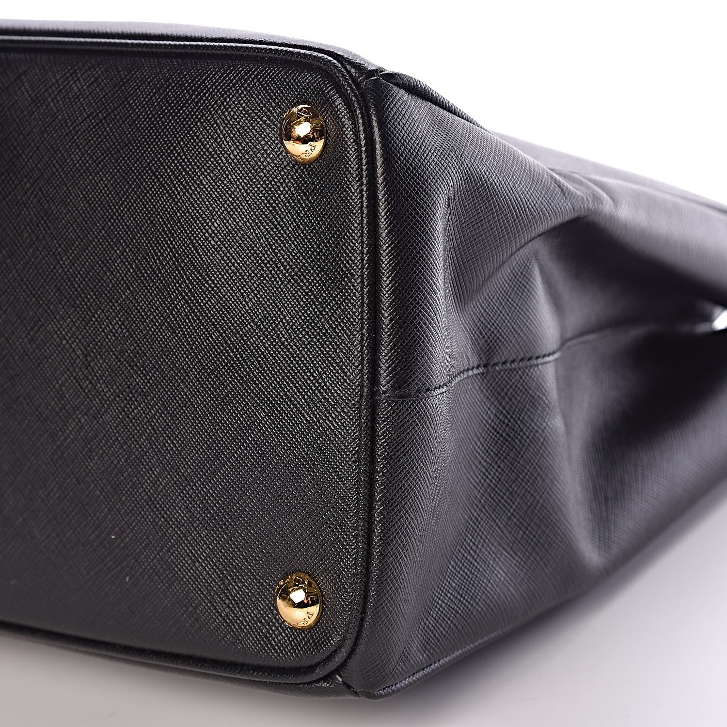 Prada Saffiano Large Galleria Double Zip Tote Black 10 of 11