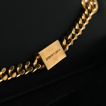 Saint Laurent Smooth Calfskin Medium Classic Monogram Kate Tassel Satchel Black 12 of 12
