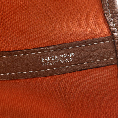 Hermes Toile Striped Negonda Garden Party 36 MM Multicolor Gold 6 of 20
