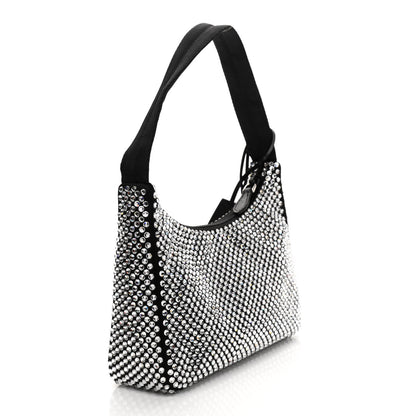 Prada Satin Crystal Mini Re-Edition 2000 Bag Cristal 3 of 11