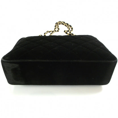 Chanel Velvet Quilted Shoulder Bag 4 of 12