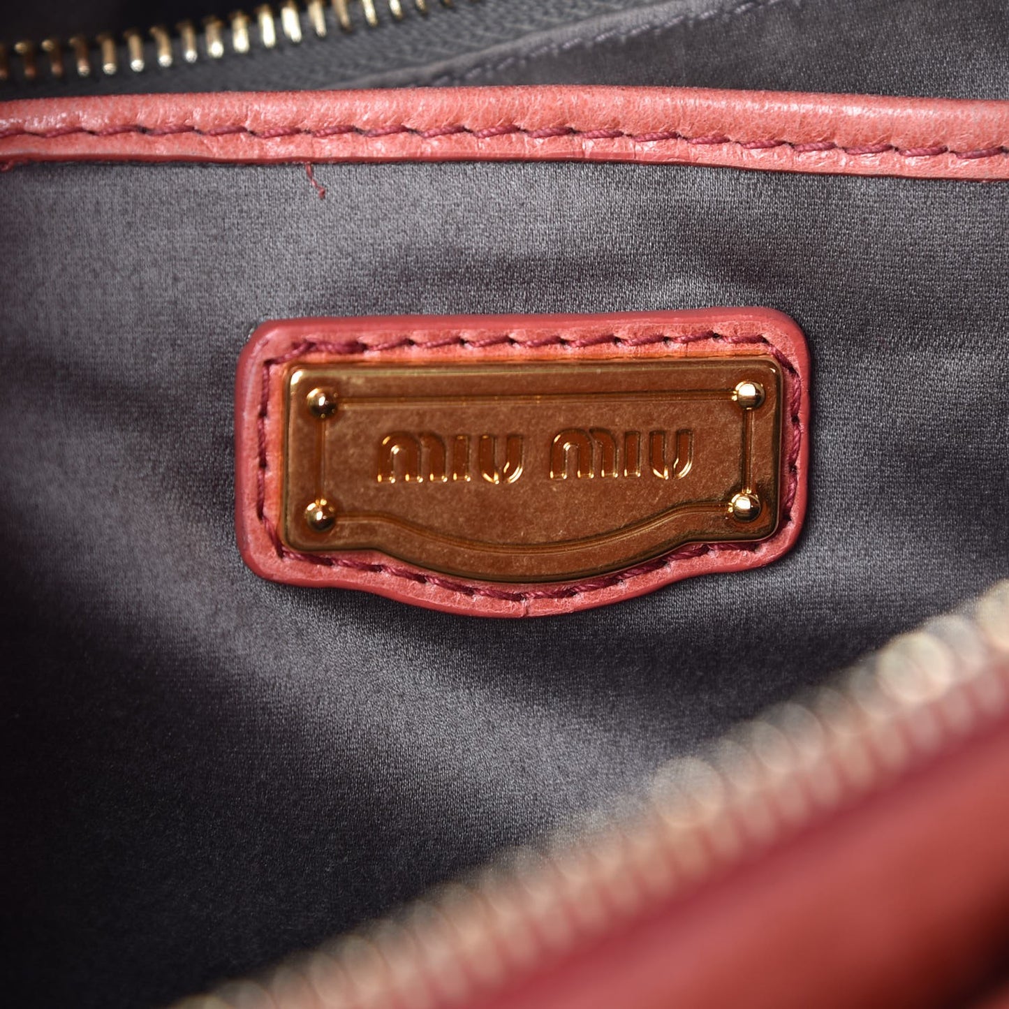 Vitello Lux Medium Bow Bag Rosa