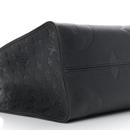 Louis Vuitton Empreinte Monogram Giant Onthego MM Black 7 of 8