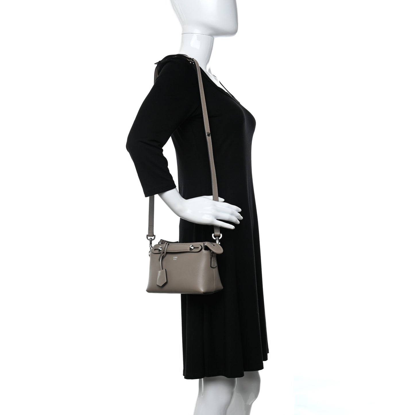 Vitello Dolce Mini By The Way Boston Bag Tortora