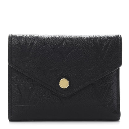 Louis Vuitton Empreinte Victorine Wallet Black 1 of 10