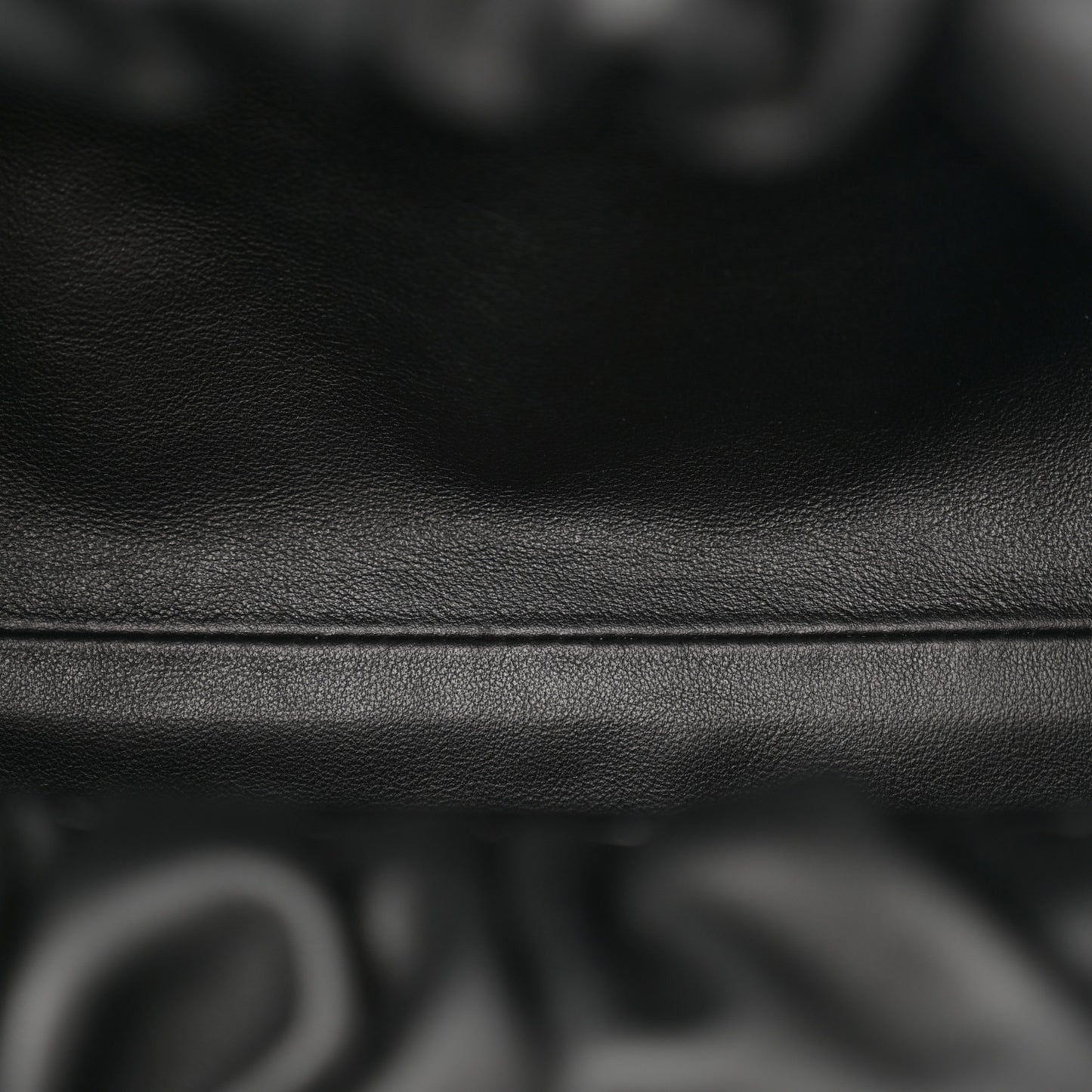 Smooth Butter Calfskin Small The Shoulder Pouch Black