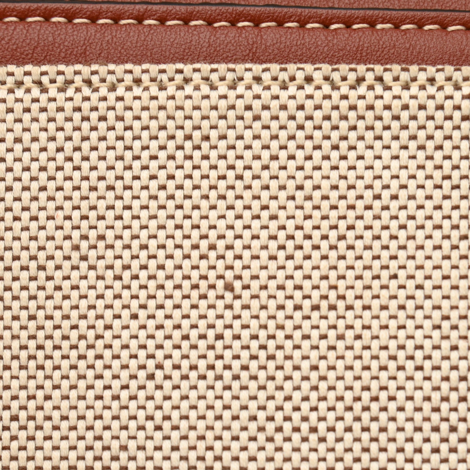 Chloe Cotton Calfskin Woody Belt Bag Beige Brown 11 of 11