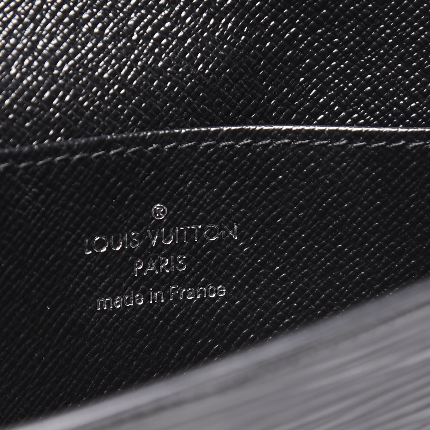 Louis Vuitton Epi Key Pouch Black 6 of 10