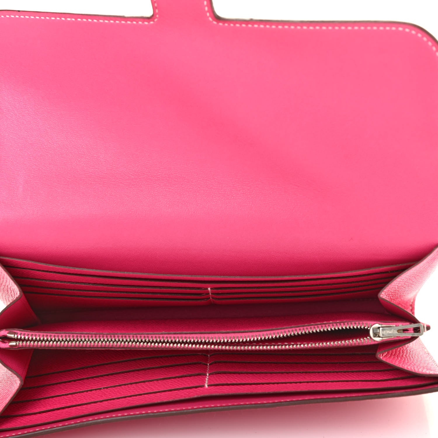 Hermes Epsom Constance Long Wallet Rose Tyrien 5 of 10