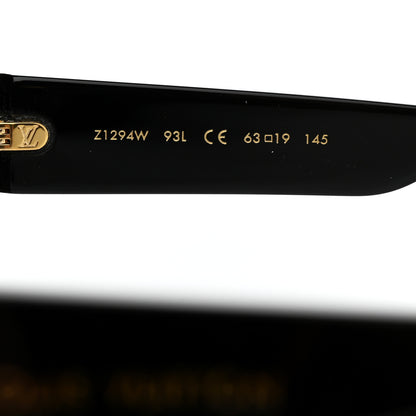 Louis Vuitton Acetate Nylon In The Mood For Love Sunglasses Z1294W Black 6 of 8