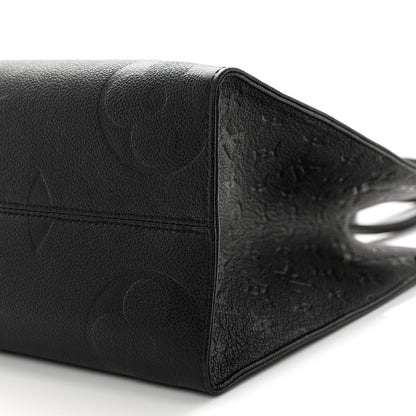 Louis Vuitton Empreinte Monogram Giant Onthego MM Black 9 of 9