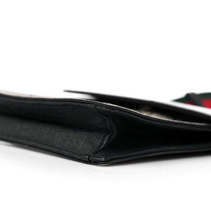 Gucci GG Supreme Monogram Web Belt Bag Black 10 of 16