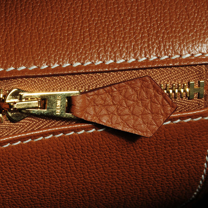 Hermes Togo Birkin 35 Gold 16 of 23