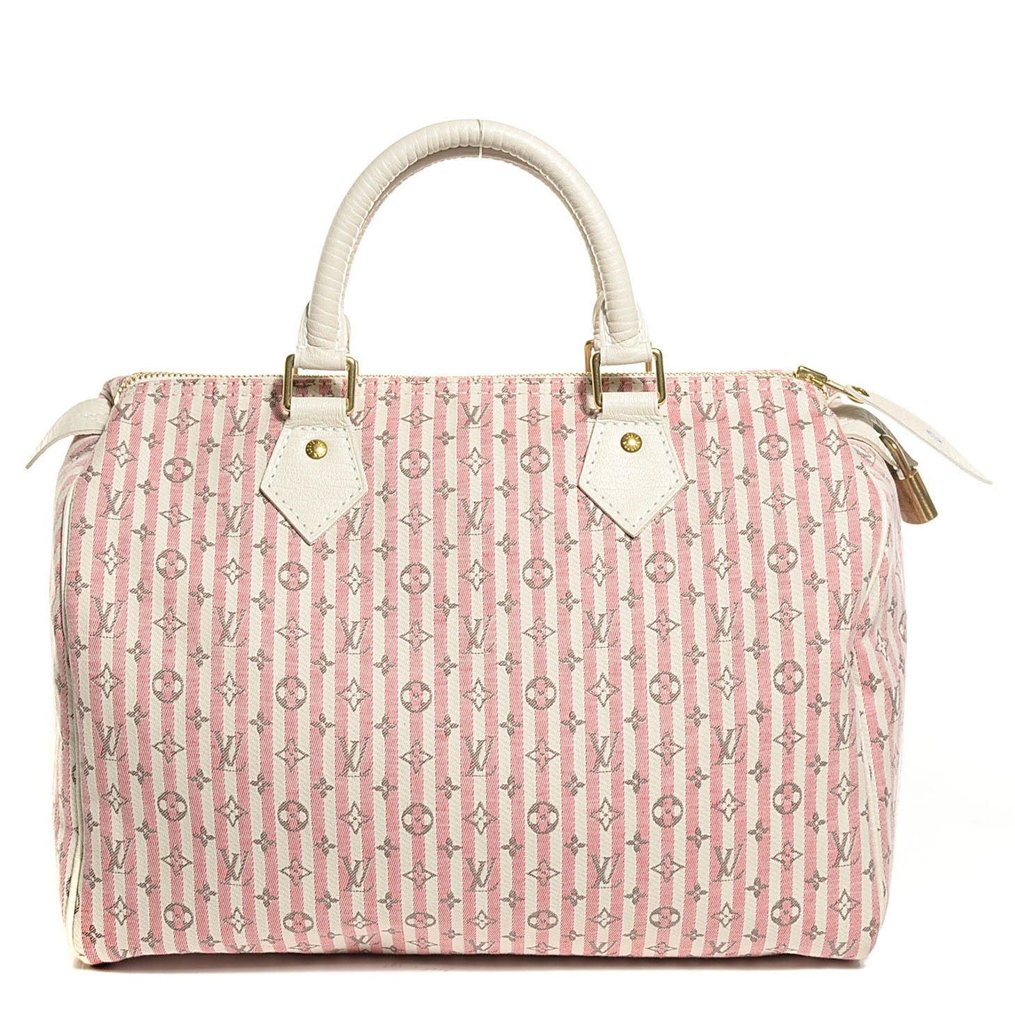 Louis Vuitton Mini Lin Croisette Speedy 30 Rouge 1 of 7