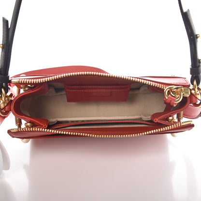 Chloe Calfskin Suede Small Roy Bag Earthy Red 6 of 9