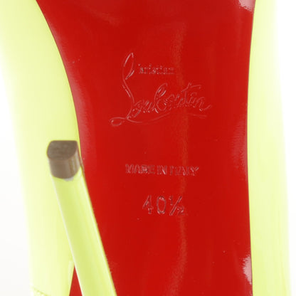 Christian Louboutin Patent So Kate 120 Pumps 40.5 Neon Yellow 7 of 8