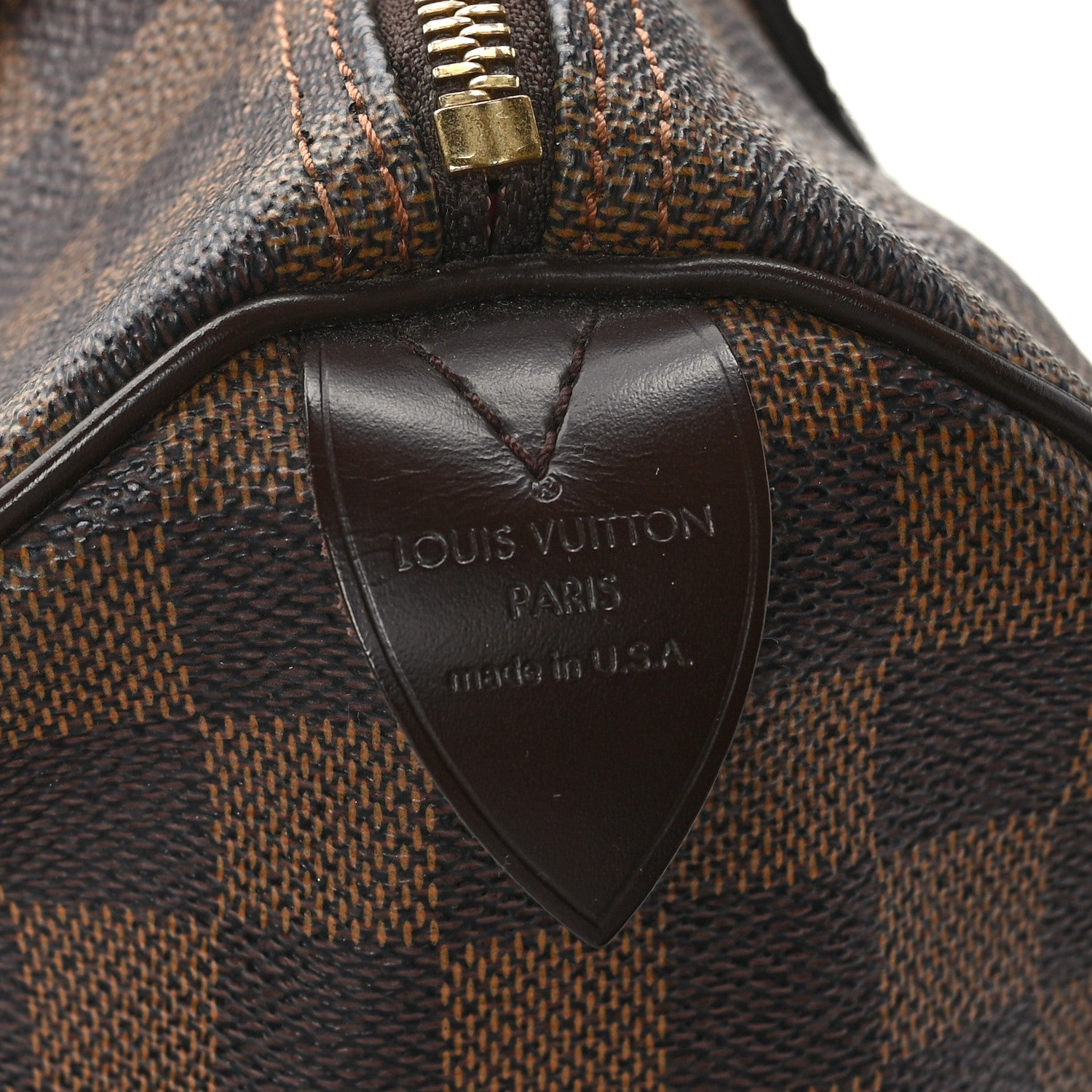 Louis Vuitton Damier Ebene Speedy 30 6 of 11