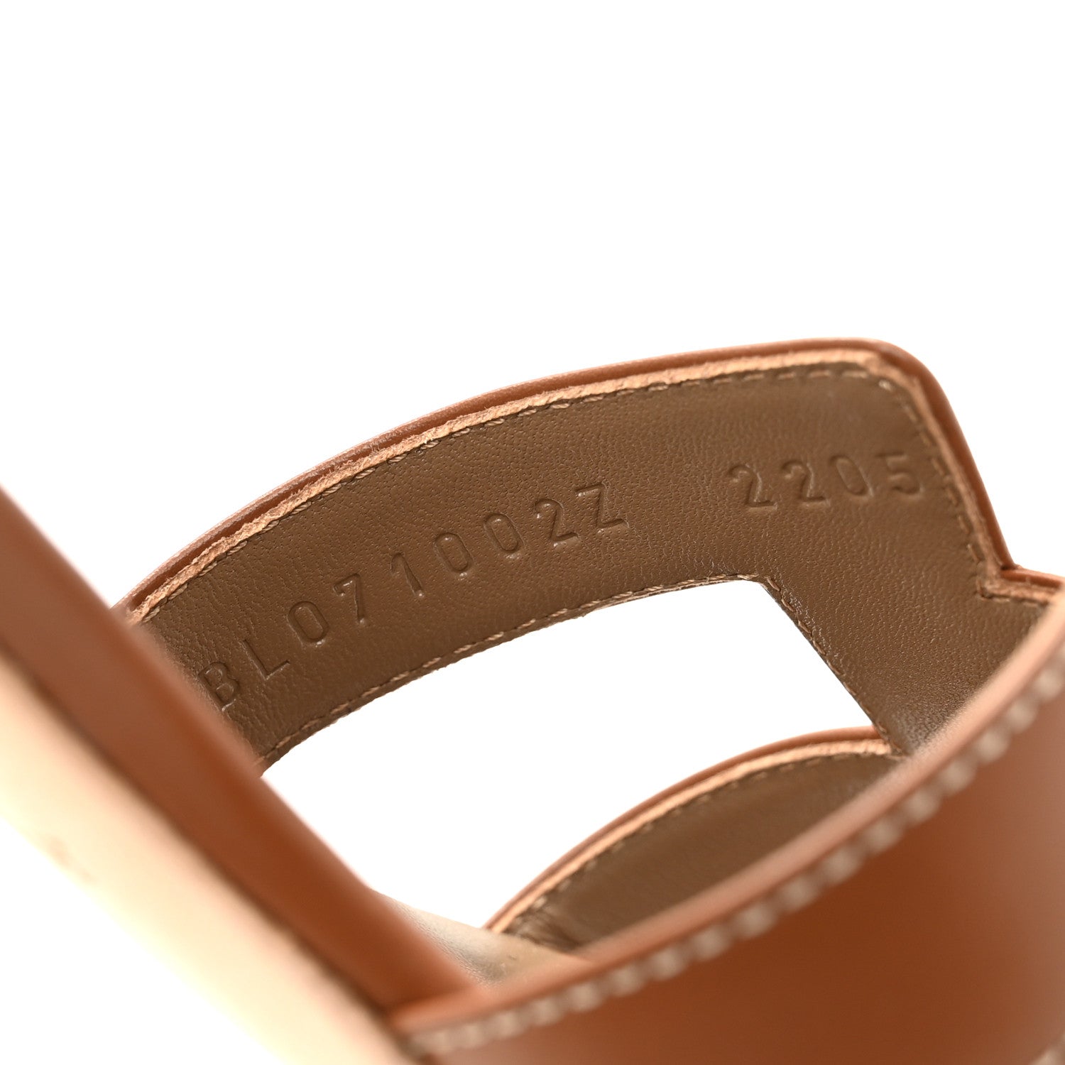 Hermes Calfskin Oasis Sandals 36 Gold 9 of 10