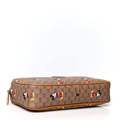 Gucci X DISNEY Mini Vintage GG Supreme Monogram Mickey Mouse Small Belt Bag 85 34 Beige Vintage Sun Oil 4 of 11