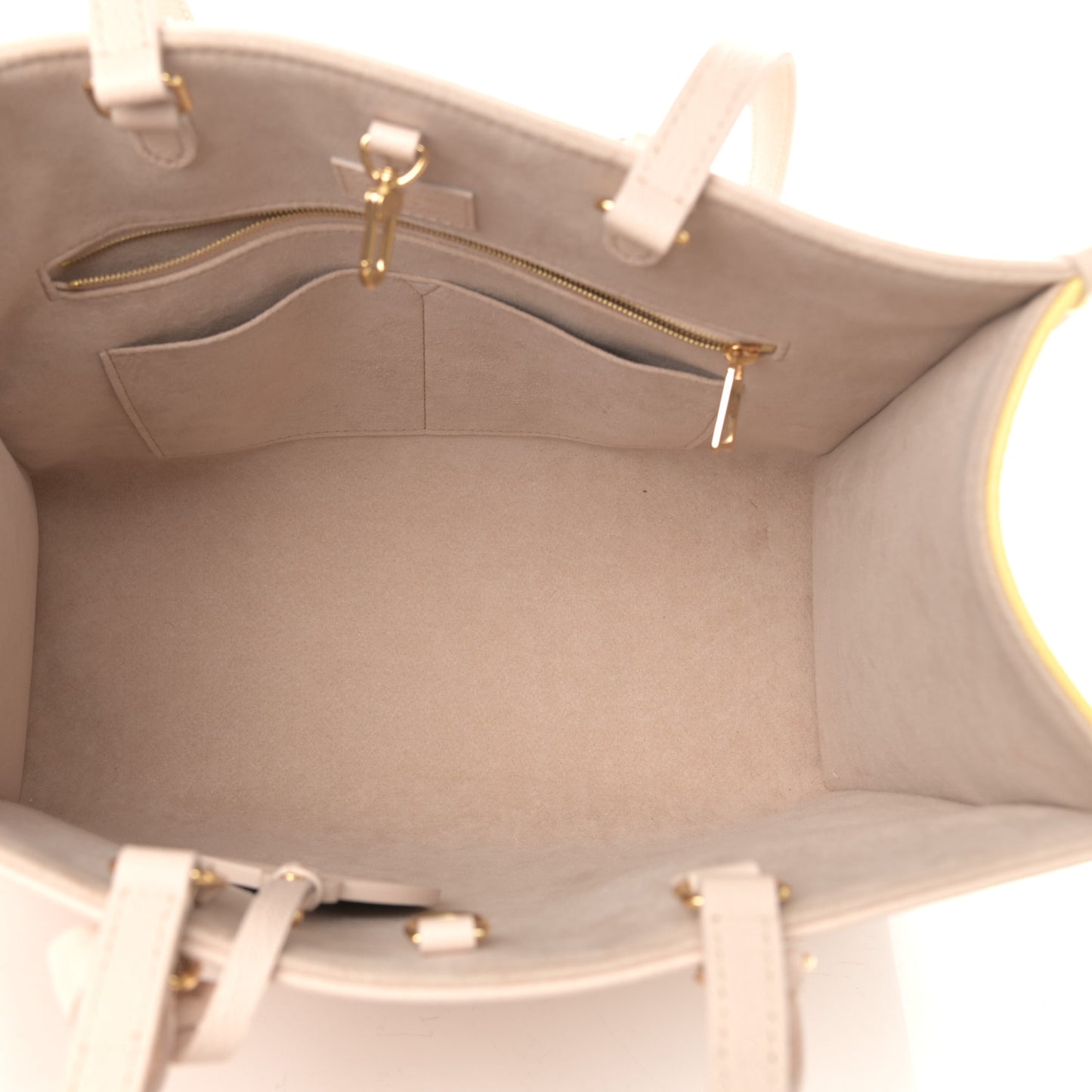 Empreinte Monogram Spring In The City Onthego MM Beige Pink Yellow