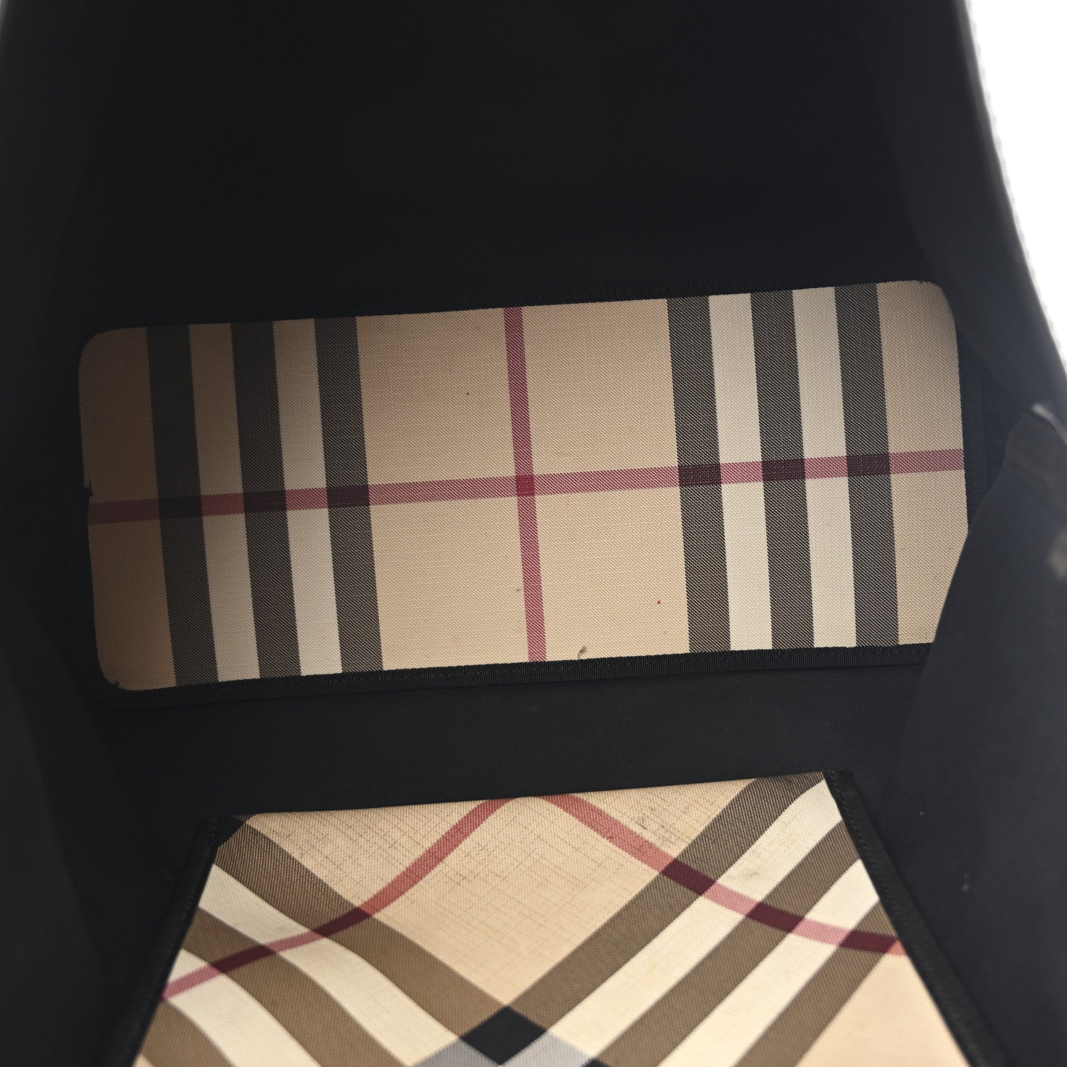 Burberry Nova Check Large Nickie Tote Black 5 of 10