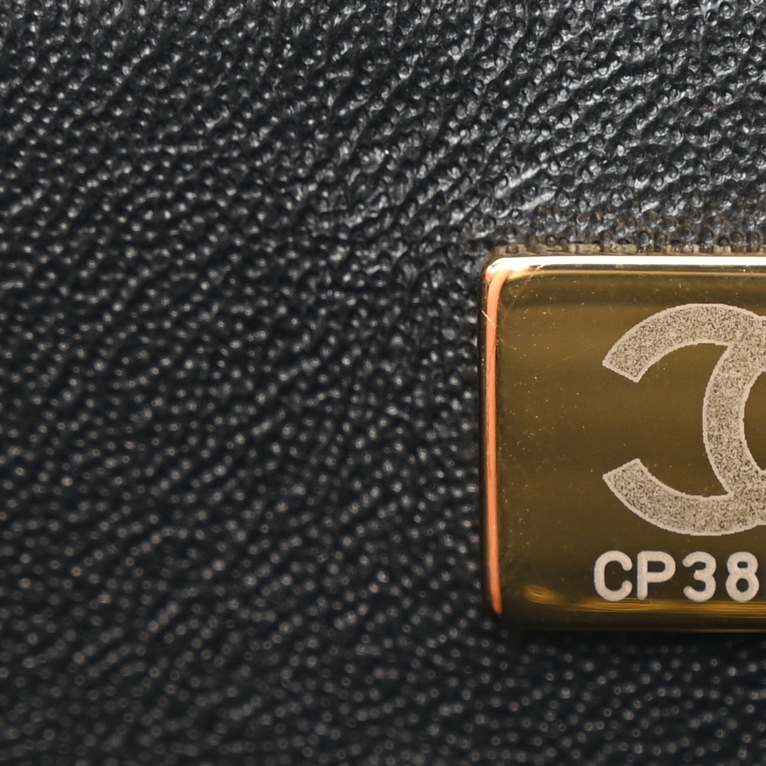 Chanel Lambskin Quilted Mini Lion Charm Top Handle Rectangular Flap Black 7 of 12