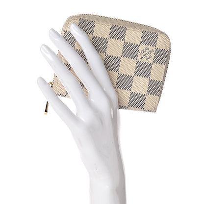 Louis Vuitton Damier Azur Zippy Coin Purse 2 of 6
