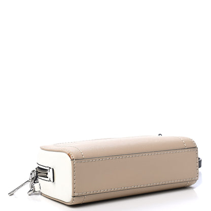 Marc Jacobs Saffiano Playback Boxed Dome Crossbody Beige 3 of 4