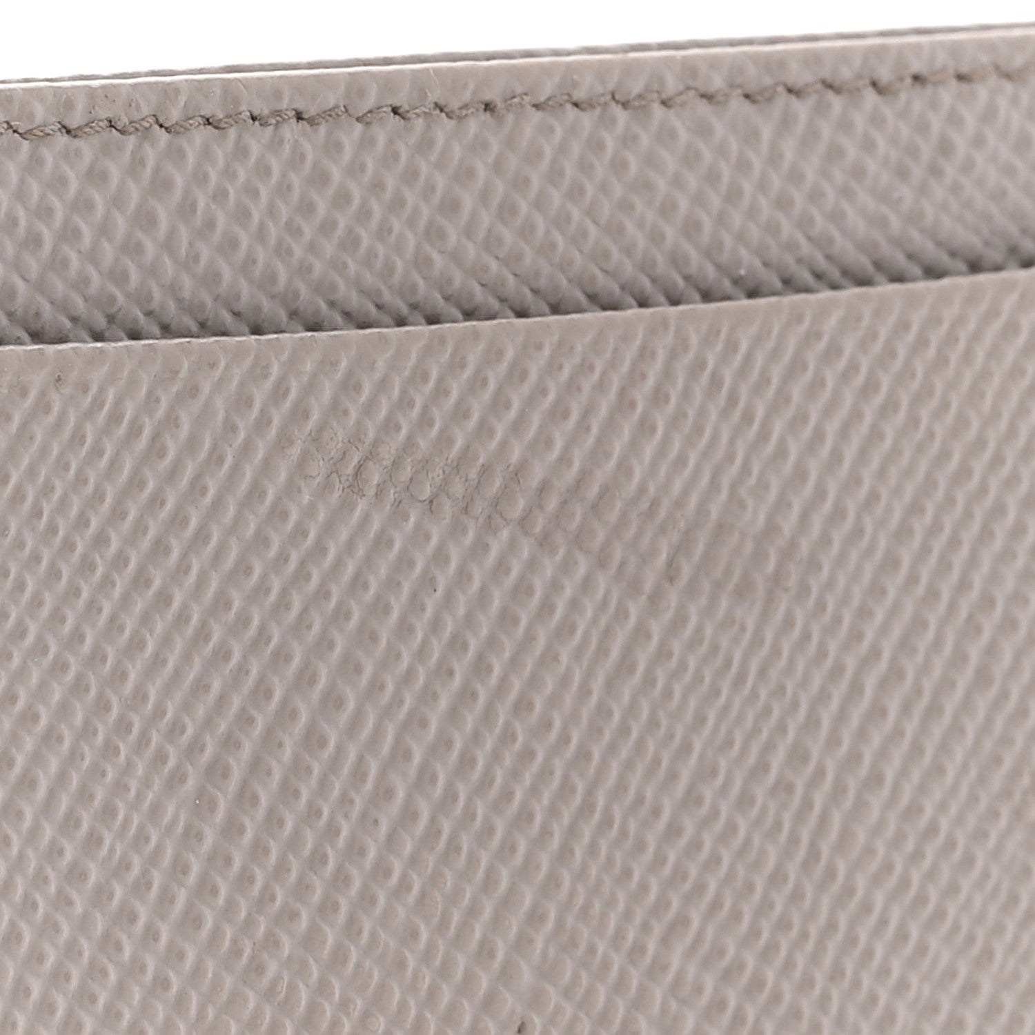 Prada Saffiano Metal Card Case Argilla 8 of 9
