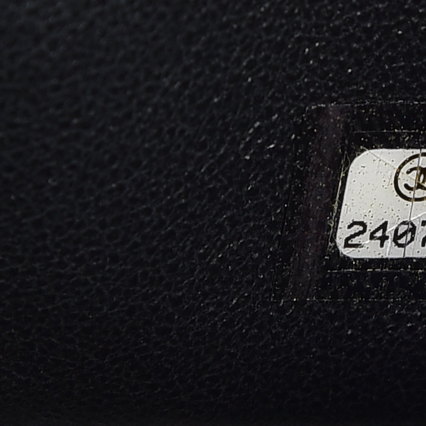 Lambskin Quilted Mini Square Flap Black