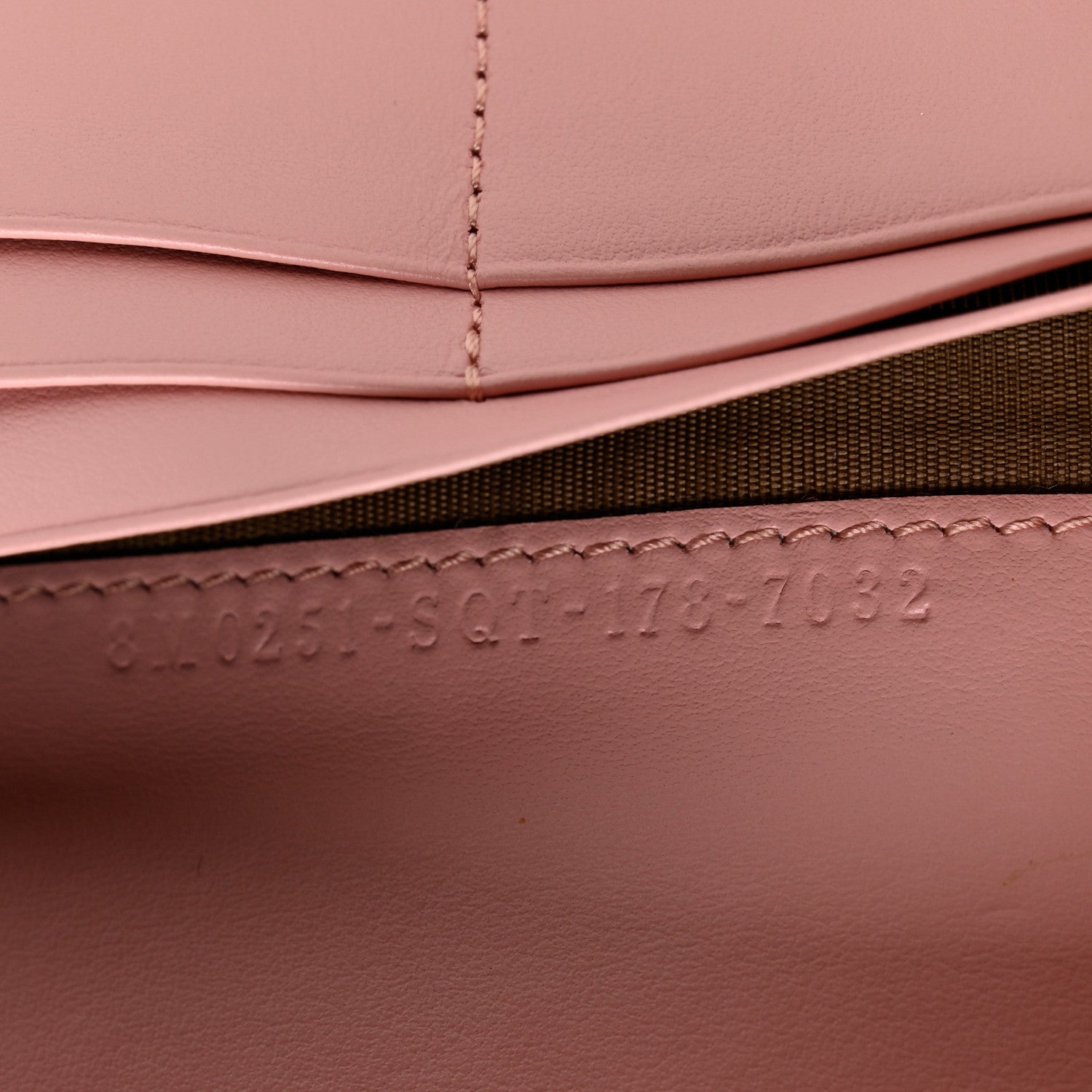 Fendi Vitello Elite Century Hypnoteyes Studded Continental Wallet Bubblegum Multicolor 7 of 8