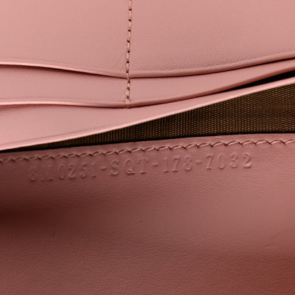 Fendi Vitello Elite Century Hypnoteyes Studded Continental Wallet Bubblegum Multicolor 7 of 8